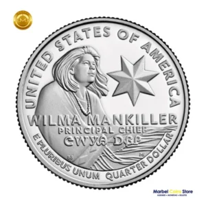 2022 P-D-S Wilma Mankiller: Serie Mujeres Americanas - American Women Quarter
