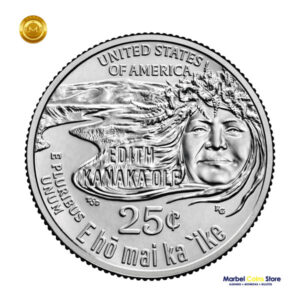 2023 P-D-S Edith Kanaka’ole: Serie Mujeres Americanas - American Women Quarter