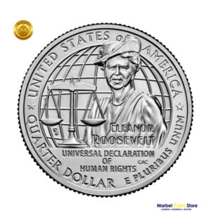 2023 P-D-S Eleanor Roosevelt: Serie Mujeres Americanas - American Women Quarter