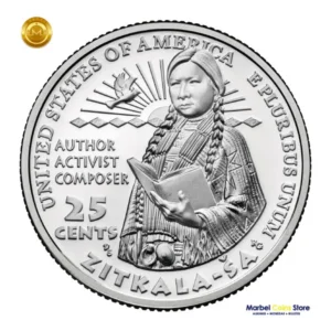 2024 P-D-S Zitkala-Ša: Serie Mujeres Americanas - American Women Quarter