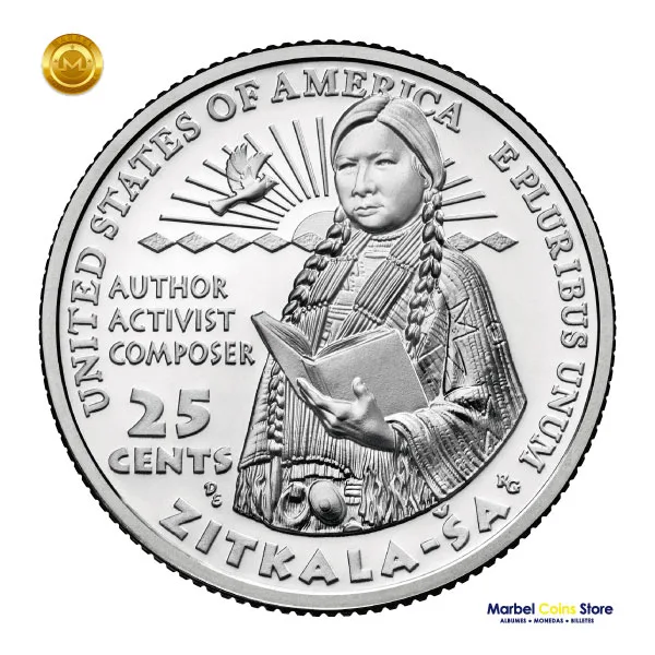 2024 P-D-S Zitkala-Ša: Serie Mujeres Americanas - American Women Quarter