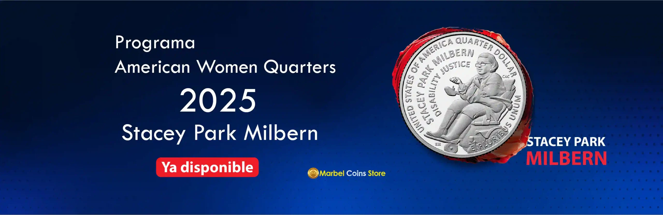 Banner-pasarela Stacey Park Milbern