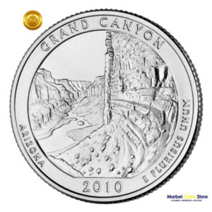 2010 P-D Arizona: Parque Nacional Gran Cañón - America the Beautiful Quarter