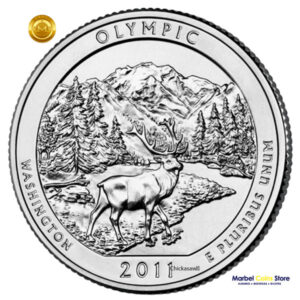 2011 P-D Washington: Parque Nacional Olympic - America the Beautiful Quarter