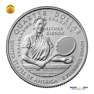 2025-Althea-Gibson-Mujeres-Americanas 2025 P-D-S Althea Gibson: Serie Mujeres Americanas - American Women Quarter