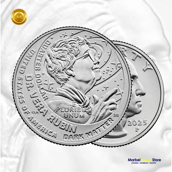 2025 P-D-S Dr. Vera Rubin: Serie Mujeres Americanas - American Women Quarter - Imagen 2