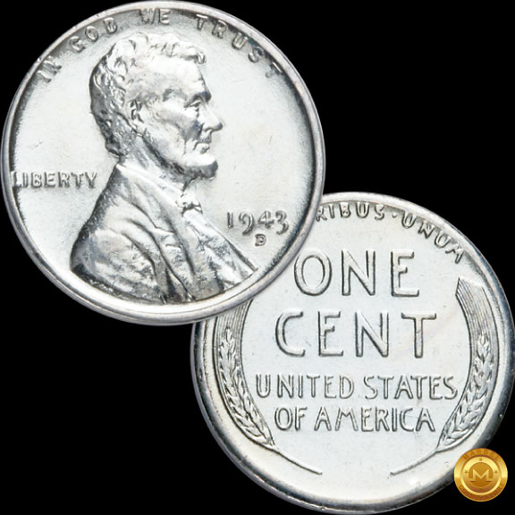 943 Set P-D-S Centavos de Acero USA (Steel Pennies) - Imagen 4