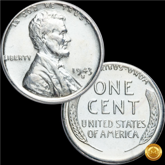 943 Set P-D-S Centavos de Acero USA (Steel Pennies) - Imagen 2