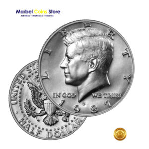 1987 P-D Set Kennedy Half Dollar