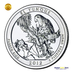 2012-El-Yunque-parques-nacionales 2012 P-D Puerto Rico: Bosque Nacional El Yunque - America the Beautiful Quarter