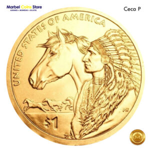 2012 1 Dólar USA Nativo Americano (Comercio y Caballos)