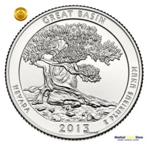 2013-P-D-Great-Basin-Parques-Nacionales 2013 P, D. Great Basin Parque Nacional 25ctvs