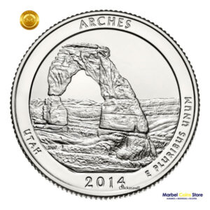 2014 P, D. Arches Parque Nacional 25ctvs