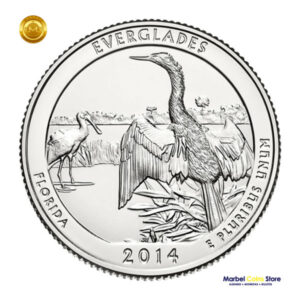 2014 P-D Florida: Parque Nacional Everglades - America the Beautiful Quarter