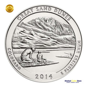 2014 P, D. Great Sand Dunes Parque Nacional 25ctvs
