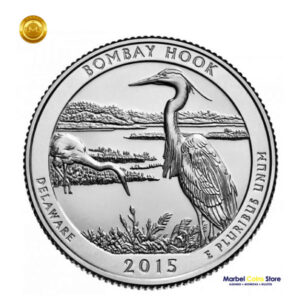 2015 P, D. Bombay Hook Parque Nacional 25ctvs
