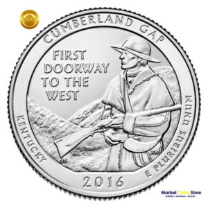 2016 P, D. Cumberland Gap Parque Nacional 25ctvs