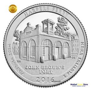 2016 P, D. Harpers Ferry Parque Nacional 25ctvs