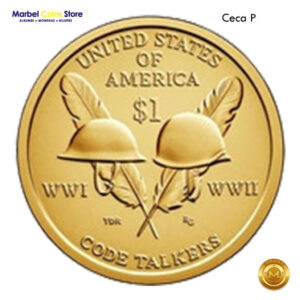 2016 1 Dólar USA Nativo Americano (Code Talkers)