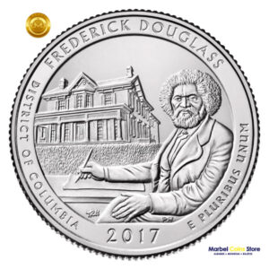 2017 P, D. Frederick Douglass Parque Nacional 25ctvs