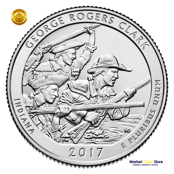 2017 P-D Indiana: Parque Histórico Nacional George Rogers Clark - A ¡Un hito de la conquista del oeste