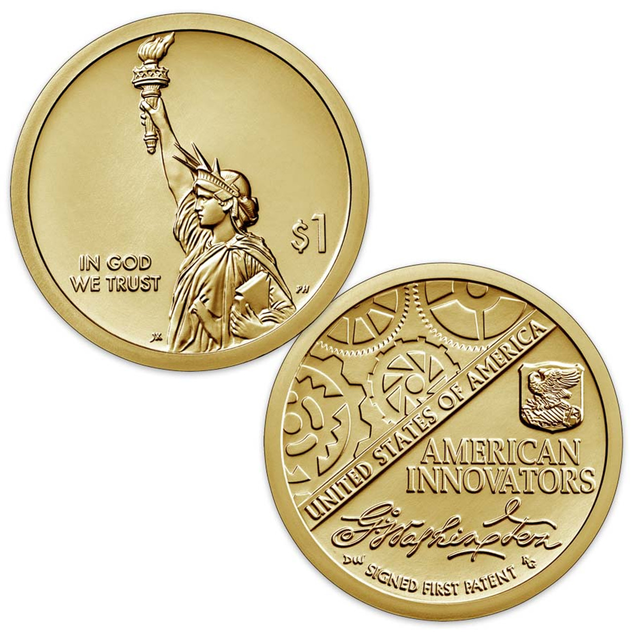 2018 P-D American Innovation Dollar (Primeras Patentes)