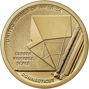2020 P-D Connecticut American Innovation Dollar Coin