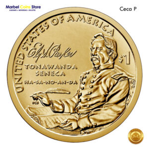 2022 1 Dólar USA Nativo Americano (Ely S. Parker)