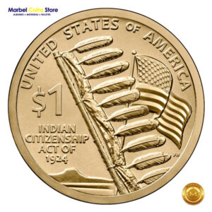 2024-P-nativos-americanos- 2024 1 Dólar USA Nativo Americano (Ley de Ciudadanía India 1924