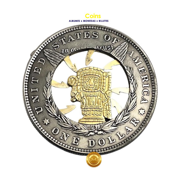 Morgan Dollar "Moneda de Mecanismo Movible Romana" – Magic - Imagen 2