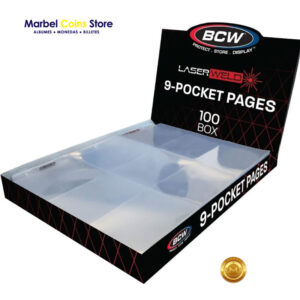 BCW--9-Pocket-Card Fundas Plásticas BCW (9 Espacios para Tarjetas)