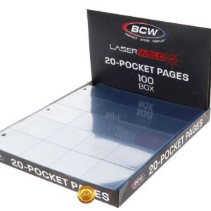 Fundas Plásticas BCW (20 Espacios para Monedas