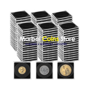 Cápsulas Cuadradas Protectoras para Monedas (20 mm a 40 mm)