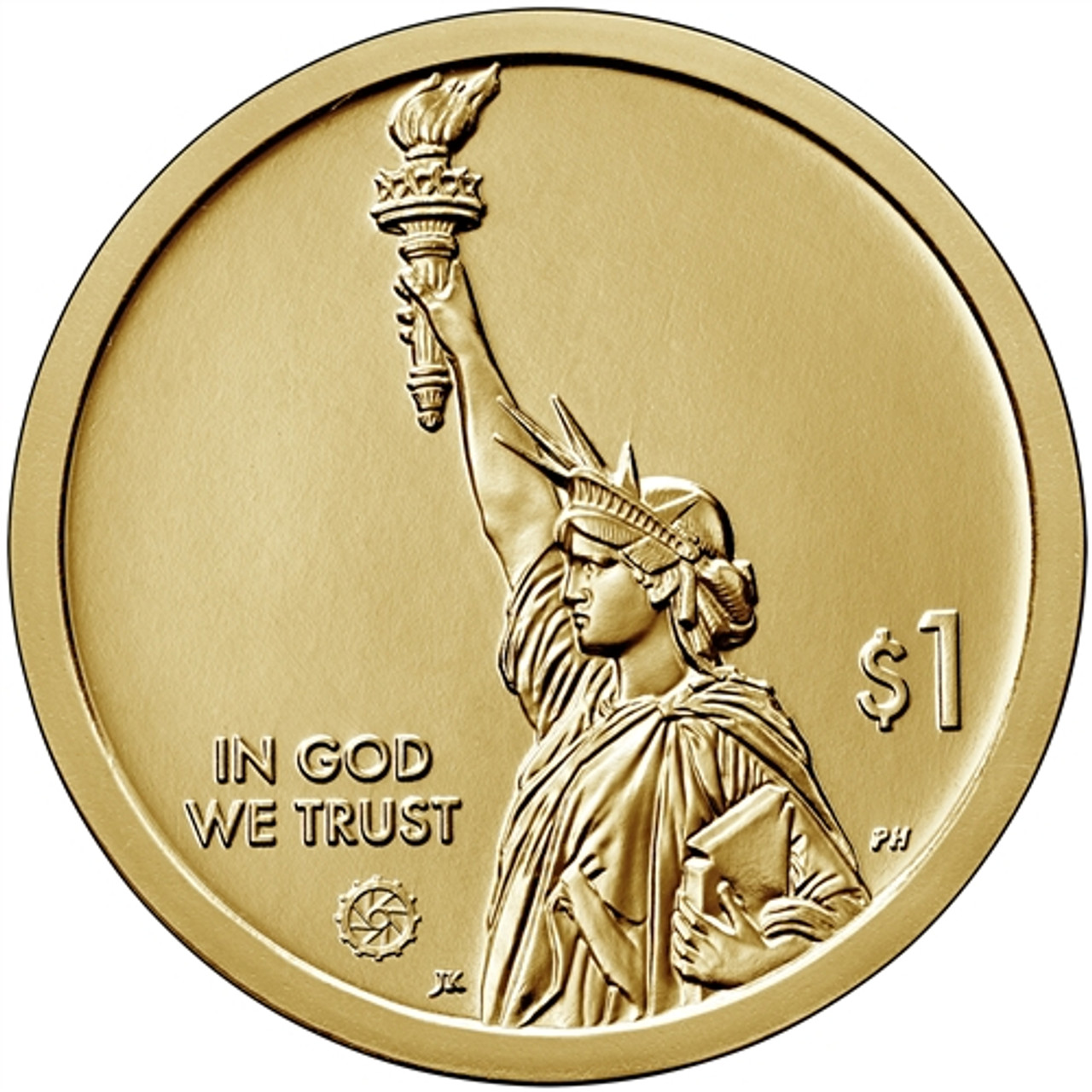 2018 P-D American Innovation Dollar (Primeras Patentes) - Imagen 3