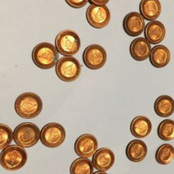 Centavo Lincoln con Sello Masónico (Contramarca)