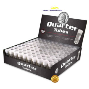 tubos-25-ctvs Tubos de Almacenamiento para Monedas de 25 ctvs (Quarters)
