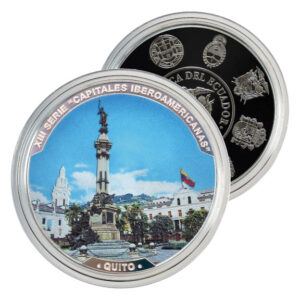 Moneda 1 Sucre 2024 Ecuador (Capitales Iberoamericanas - Quito)