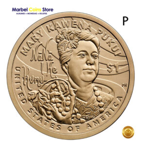 nativos-americanos-mary-cawena-P-2025 2025 1 Dólar USA Nativo Americano (Mary Kawena Pukui)