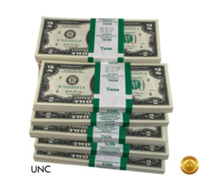 Billetes de  USA Sin Circular (UNC Nuevos)