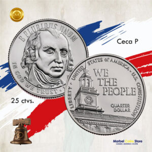 2026 25 ctvs USA Semiquincentenario (Constitución de los EE. UU.)