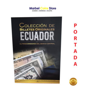 Carpeta de Colección 2 "Billetes Sucres de Ecuador" (Álbum Premium Vacío)