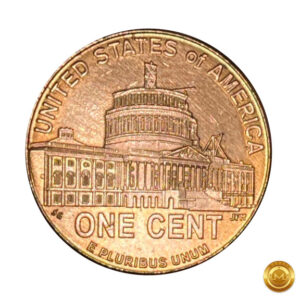 2009 P-D, Moneda 1 ctvs. "Presidencia en Washington, DC" - Lincoln Bicentennial