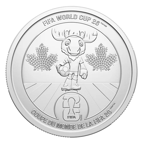 2026 Set de 5 Monedas Conmemorativas Canadá - Copa Mundial de la FIFA - Imagen 8