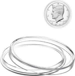 Cápsula de 31.mm para Moneda de Medio Dólar US (Half Dollar) libre de PVC
