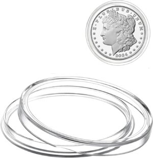 capsula-morgan Cápsula de 38 mm para Dólares de Plata (Morgan, Peace, Eisenhower IKE) libre de PVC