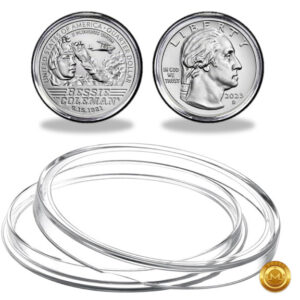 capsulas-25ctvs Cápsula 24.3 mm. Ajuste Directo para Monedas de 25 Centavos (Quarters)