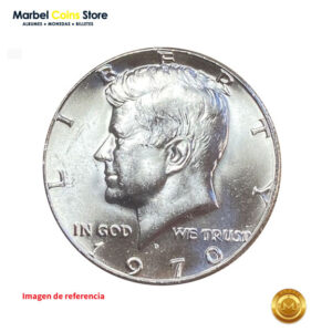1970 D/S Kennedy Half Dollar (50 ctvs - Plata 40%)