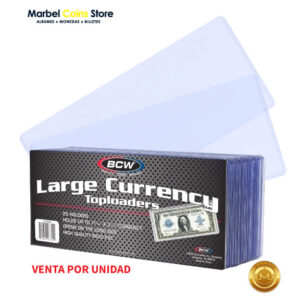 BCW-1-billetes-Sabanas BCW Protector Rígido Funda Billetes Sabanas / Grado Archivo libre de PVC